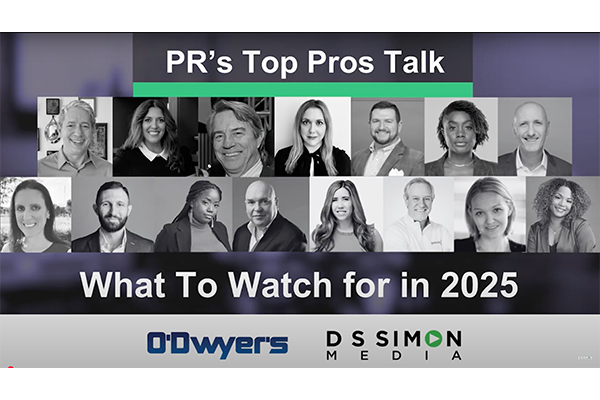 PR's Top Pros Talk... What To Watch for in 2025